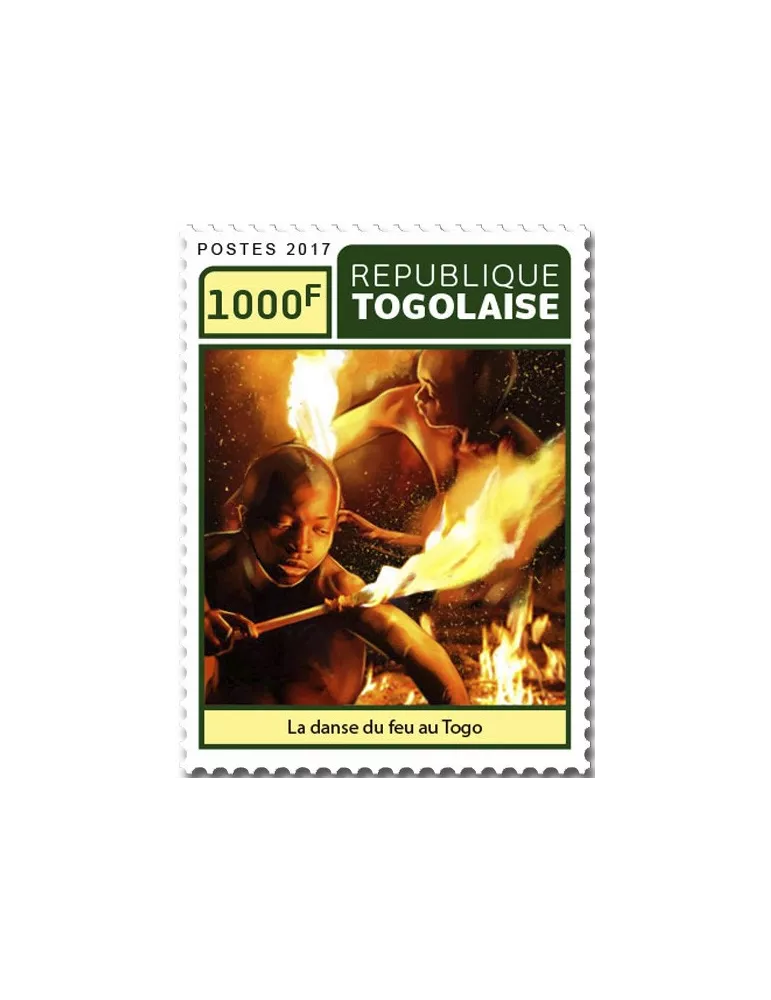 n° 5734 - Timbre TOGO Poste