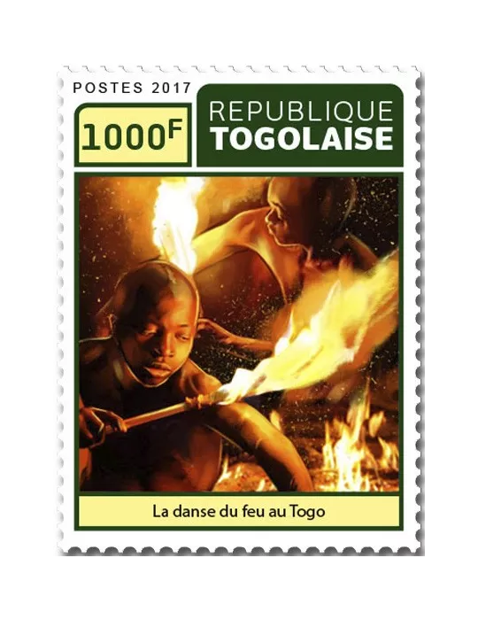 n° 5734 - Timbre TOGO Poste
