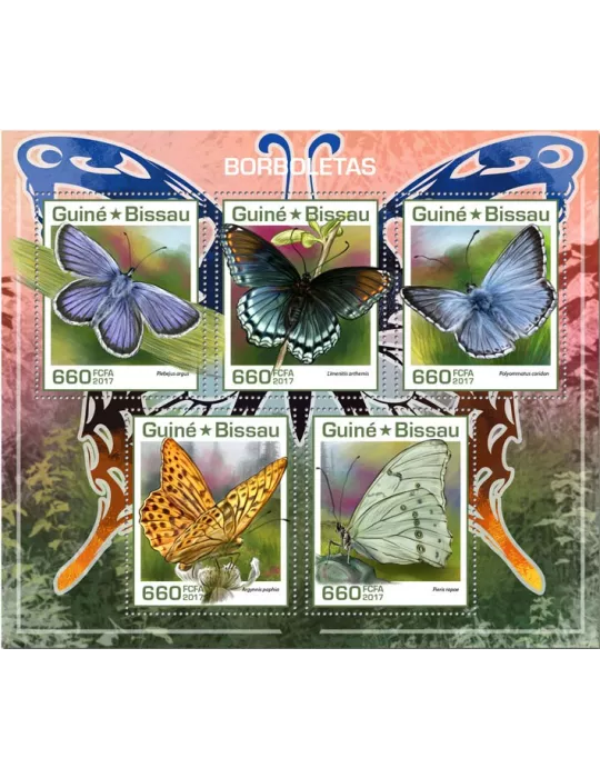 n° 7114/7118 - Timbre GUINÉE-BISSAU Poste