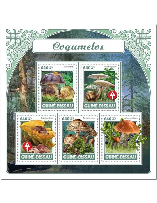 n° 7134/7138 - Timbre GUINÉE-BISSAU Poste