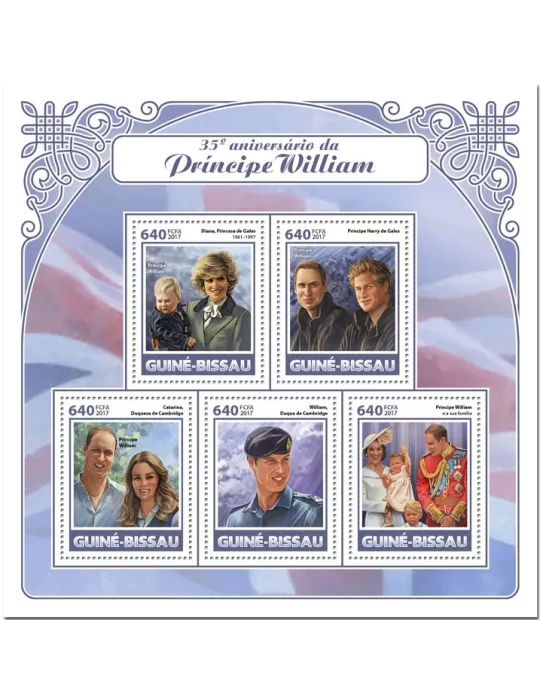 n° 7174/7178 - Timbre GUINÉE-BISSAU Poste