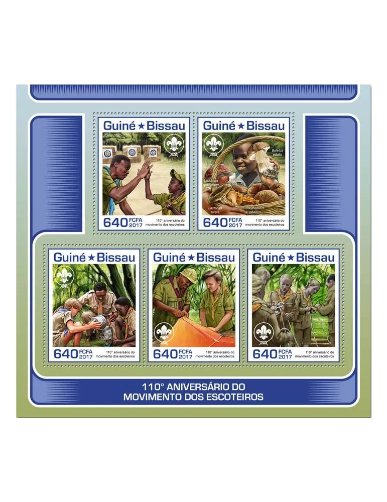 n° 7204/7208 - Timbre GUINÉE-BISSAU Poste