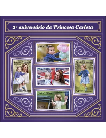 n° 7244/7248 - Timbre GUINÉE-BISSAU Poste