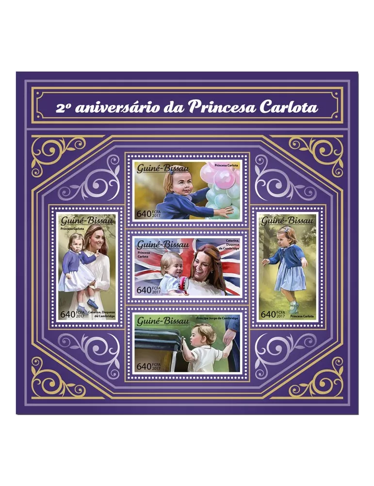 n° 7244/7248 - Timbre GUINÉE-BISSAU Poste