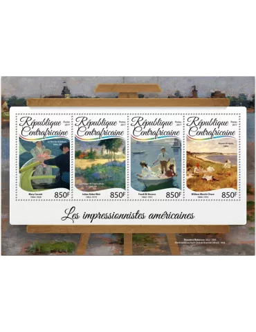 n° 4921/4924 - Timbre CENTRAFRIQUE Poste