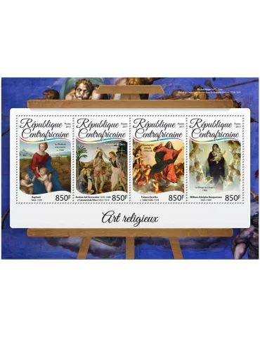 n° 4945/4948 - Timbre CENTRAFRIQUE Poste