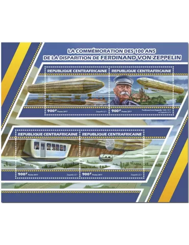 n° 4977/4980 - Timbre CENTRAFRIQUE Poste