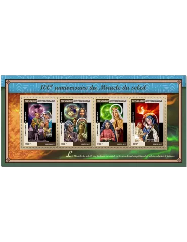 n° 5037/5040 - Timbre CENTRAFRIQUE Poste