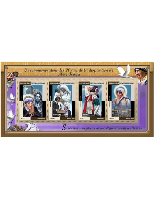 n° 5045/5048 - Timbre CENTRAFRIQUE Poste