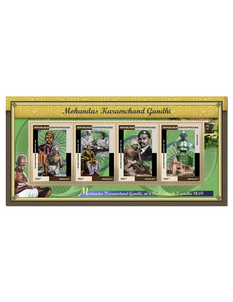 n° 5053/5056 - Timbre CENTRAFRIQUE Poste