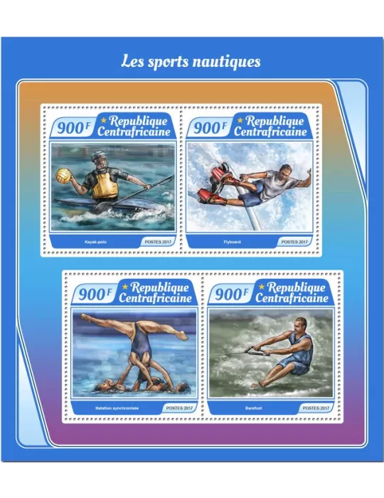 n° 5141/5144 - Timbre CENTRAFRIQUE Poste