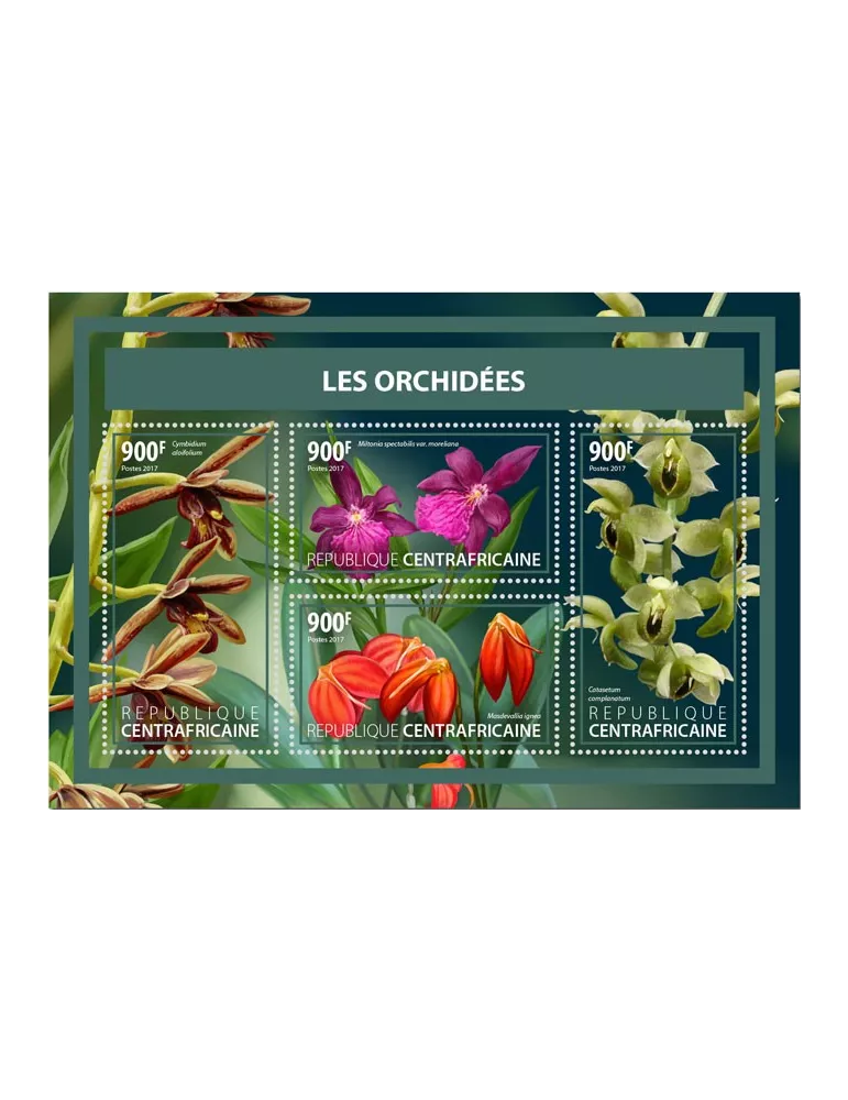 n° 5185/5188 - Timbre CENTRAFRIQUE Poste