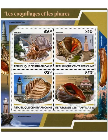 n° 5225/5228 - Timbre CENTRAFRIQUE Poste