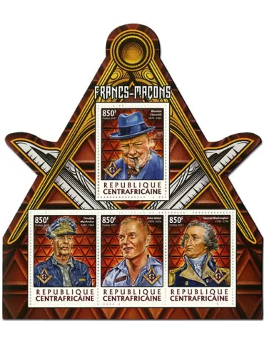 n° 5265/5268 - Timbre CENTRAFRIQUE Poste