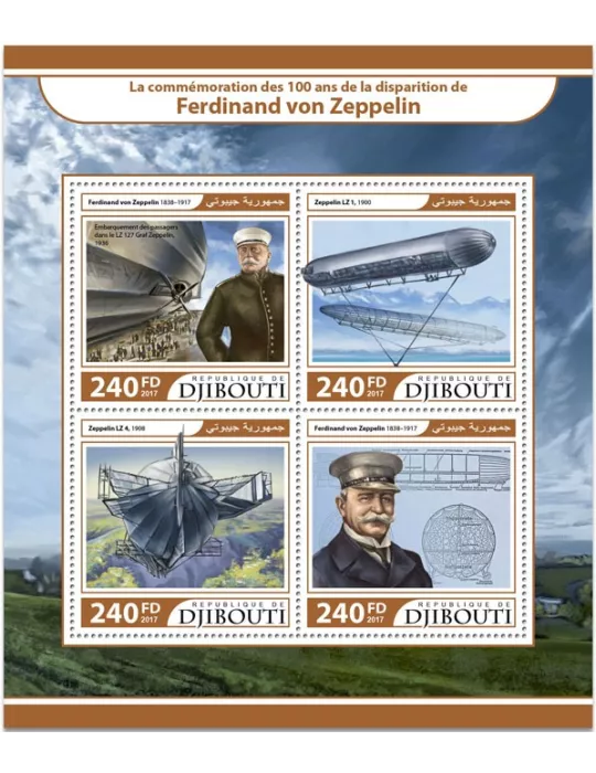 n° 1472/1475 - Timbre DJIBOUTI Poste