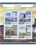 n° 1492/1495 - Timbre DJIBOUTI Poste