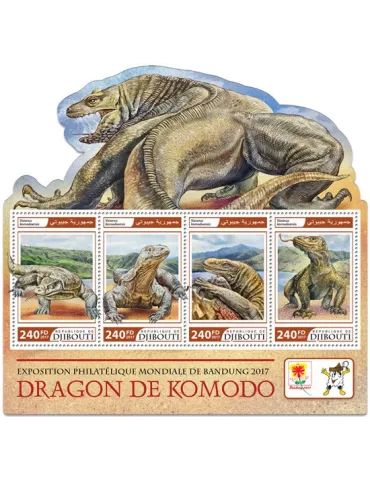 n° 1552/1555 - Timbre DJIBOUTI Poste