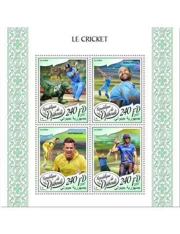 n° 1600/1603 - Timbre DJIBOUTI Poste