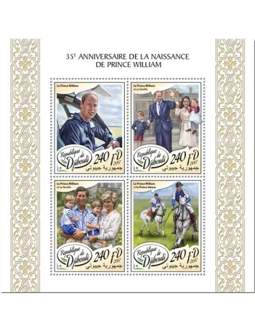 n° 1656/1659 - Timbre DJIBOUTI Poste