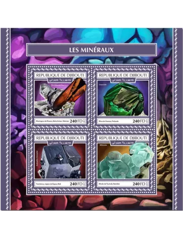 n° 1764/1767 - Timbre DJIBOUTI Poste