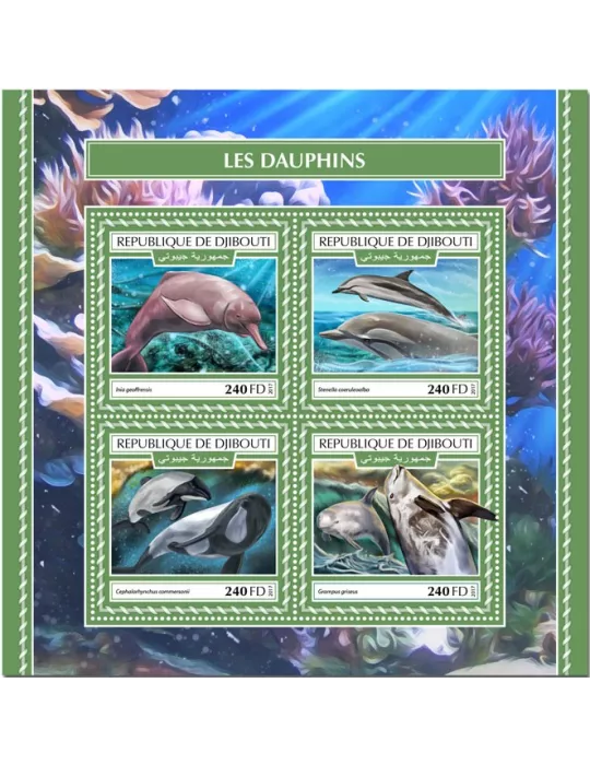 n° 1780/1783 - Timbre DJIBOUTI Poste