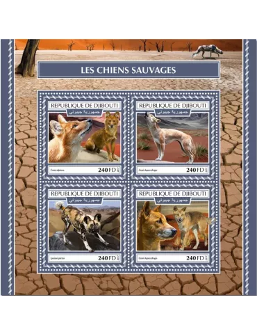 n° 1816/1819 - Timbre DJIBOUTI Poste