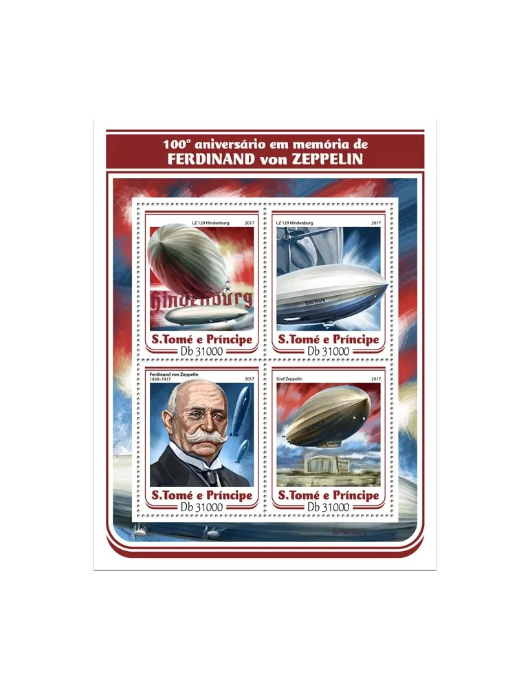 n° 5713/5716 - Timbre SAINT-THOMAS ET PRINCE Poste