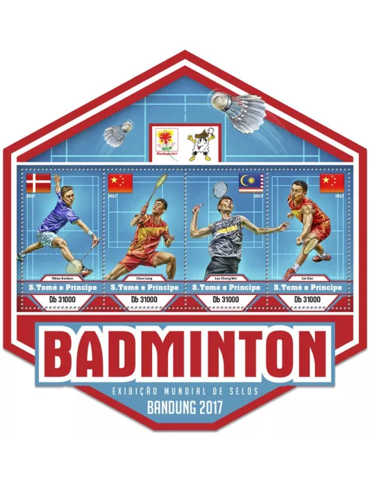 n° 5749/5752 - Timbre SAINT-THOMAS ET PRINCE Poste