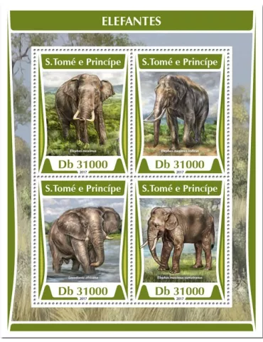 n° 5769/5772 - Timbre SAINT-THOMAS ET PRINCE Poste