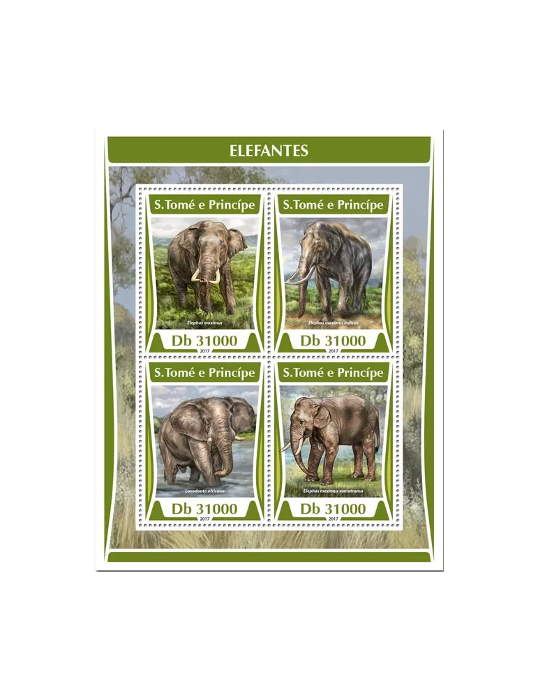 n° 5769/5772 - Timbre SAINT-THOMAS ET PRINCE Poste