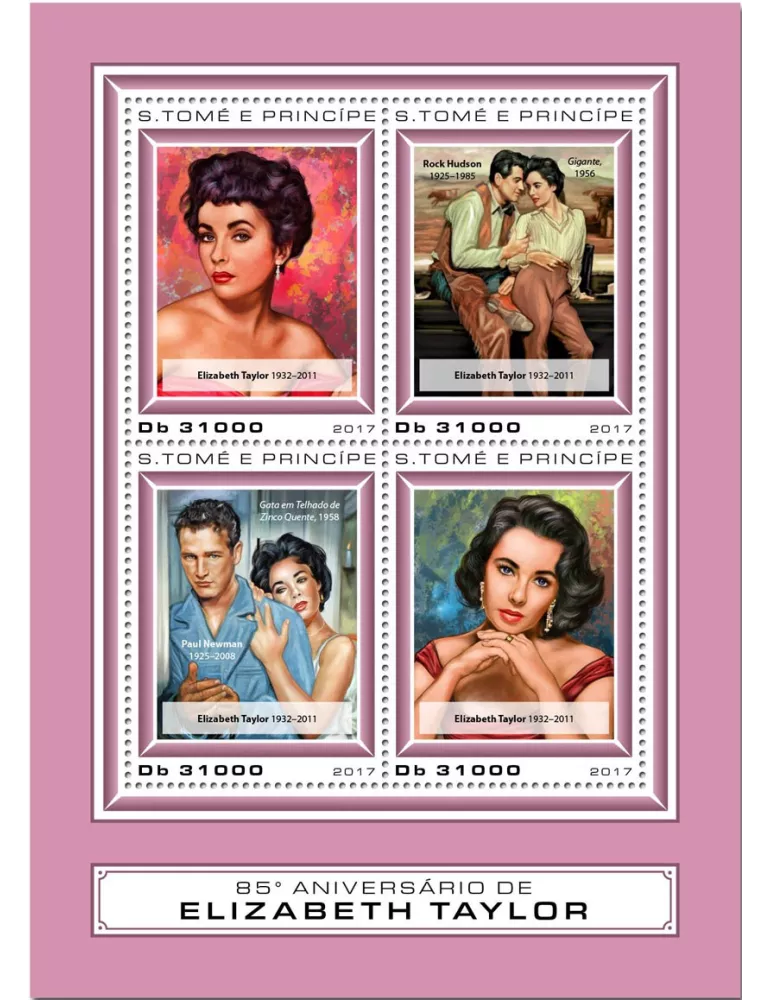 n° 5865/5868 - Timbre SAINT-THOMAS ET PRINCE Poste