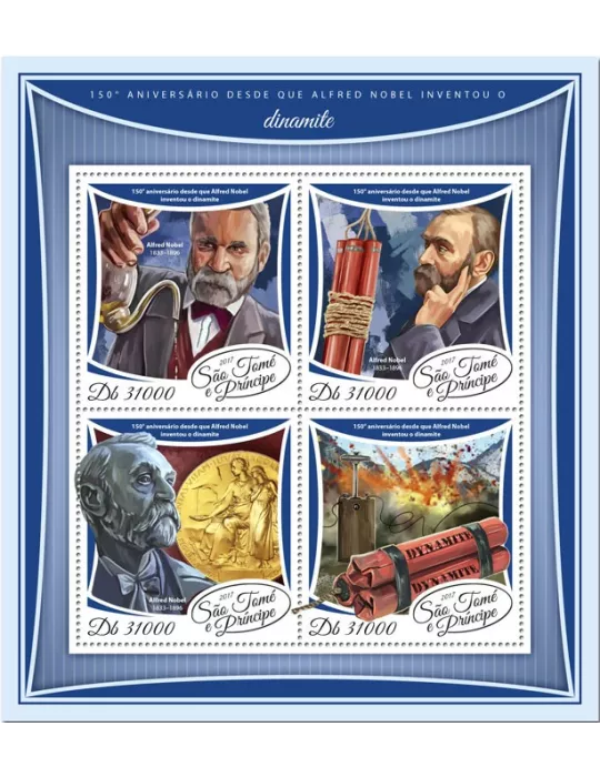 n° 5917/5920 - Timbre SAINT-THOMAS ET PRINCE Poste