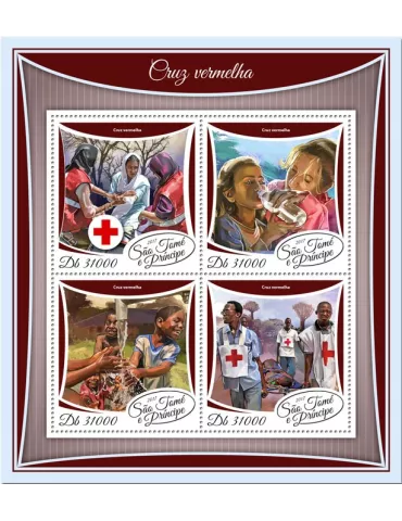 n° 5957/5960 - Timbre SAINT-THOMAS ET PRINCE Poste