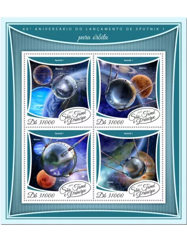 n° 5969/5972 - Timbre SAINT-THOMAS ET PRINCE Poste