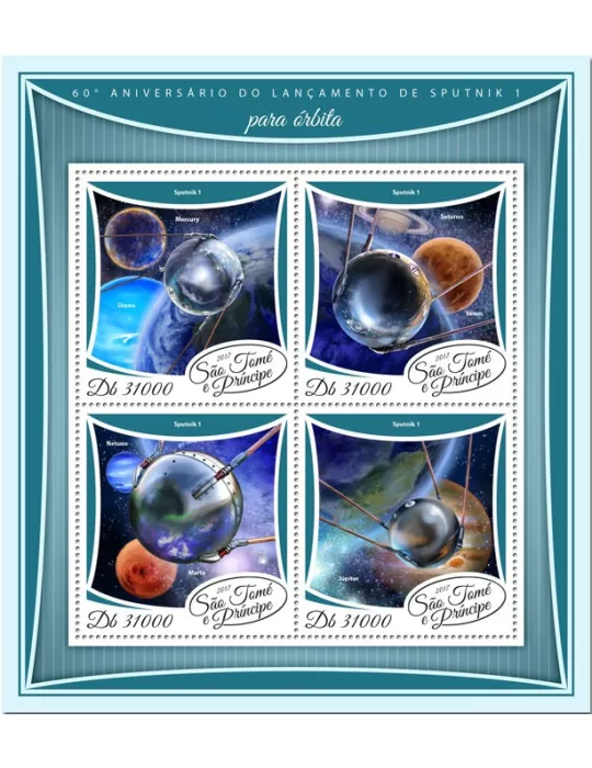 n° 5969/5972 - Timbre SAINT-THOMAS ET PRINCE Poste