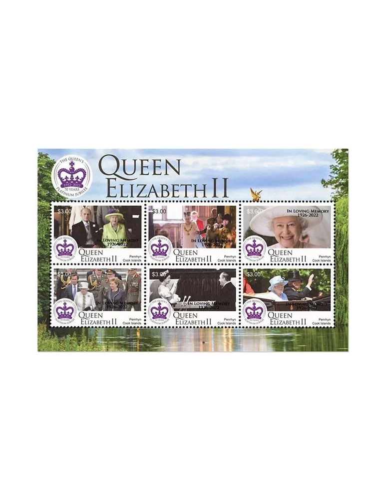 n° 700/705 - Timbre PENRHYN Poste