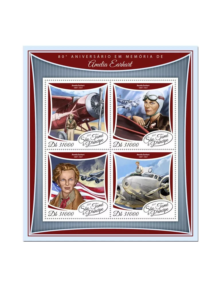 n° 5977/5980 - Timbre SAINT-THOMAS ET PRINCE Poste