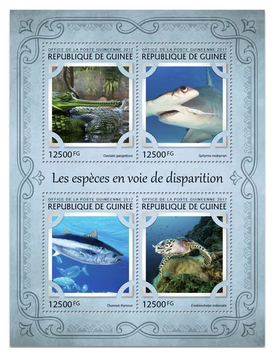 n° 8605/8608 - Timbre GUINÉE Poste