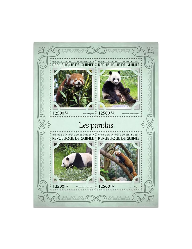 n° 8609/8612 - Timbre GUINÉE Poste