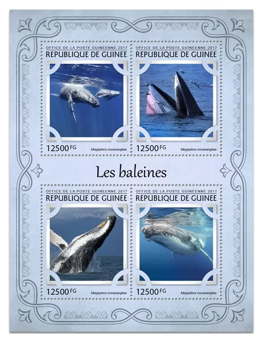 n° 8617/8620 - Timbre GUINÉE Poste