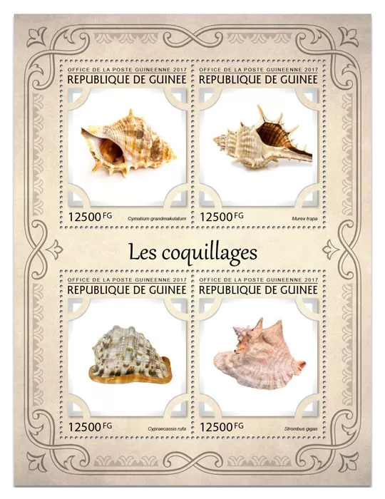 n° 8645/8648 - Timbre GUINÉE Poste