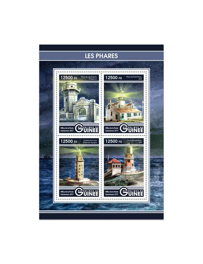 n° 8701/8704 - Timbre GUINÉE Poste