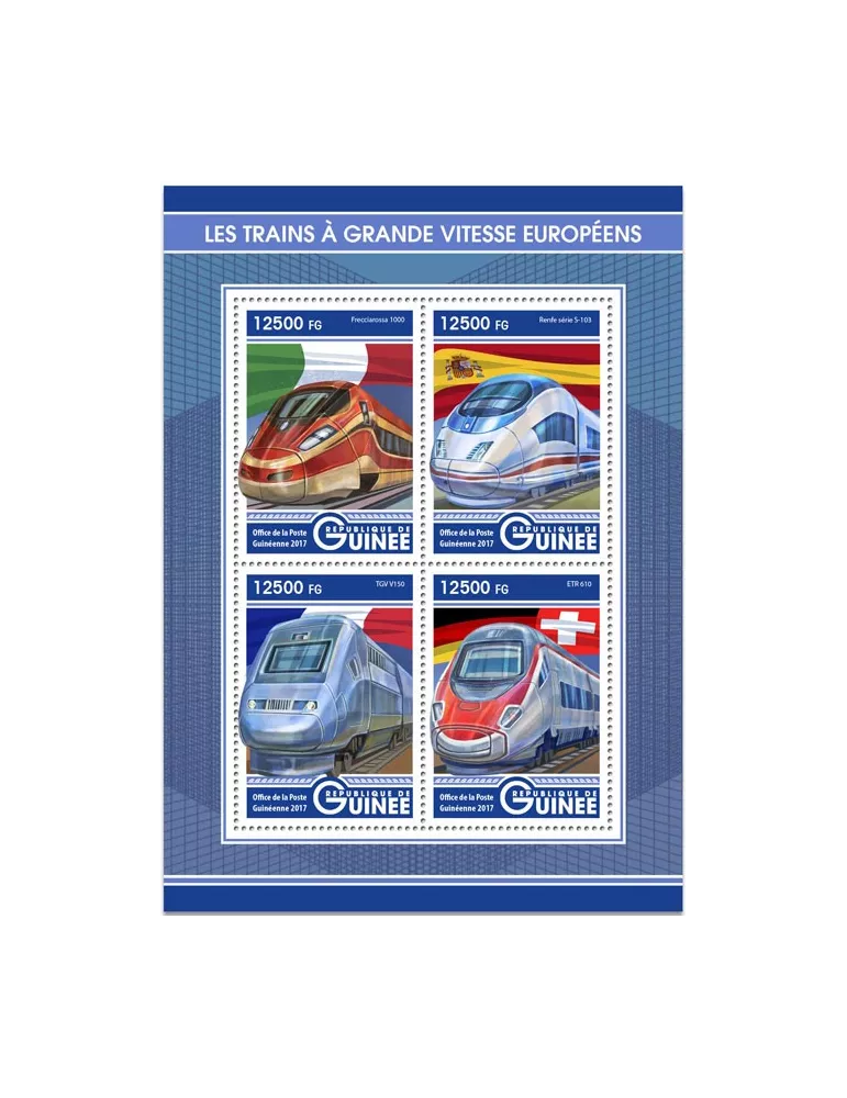 n° 8725/8728 - Timbre GUINÉE Poste