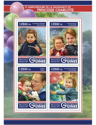 n° 8761/8764 - Timbre GUINÉE Poste