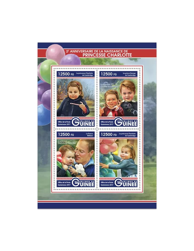 n° 8761/8764 - Timbre GUINÉE Poste