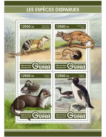 n° 8777/8780 - Timbre GUINÉE Poste