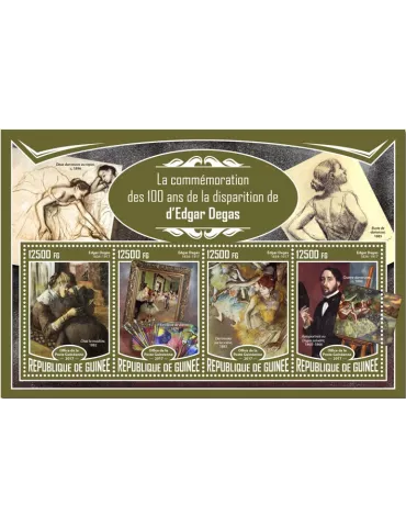 n° 8817/8820 - Timbre GUINÉE Poste