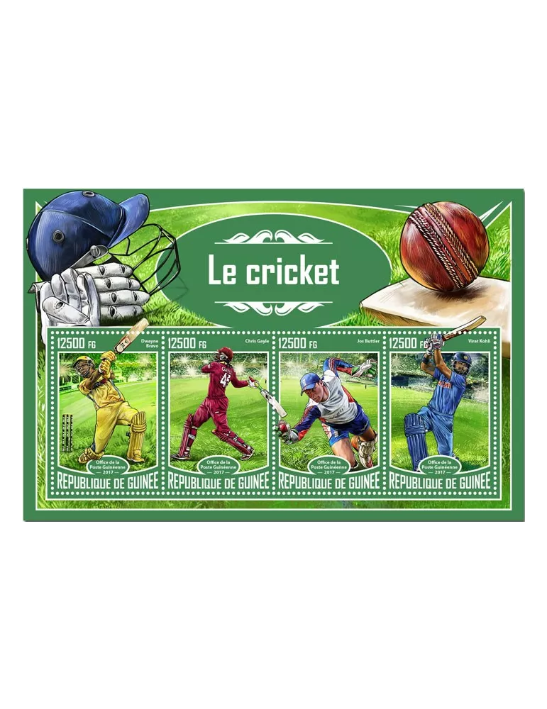 n° 8837/8840 - Timbre GUINÉE Poste