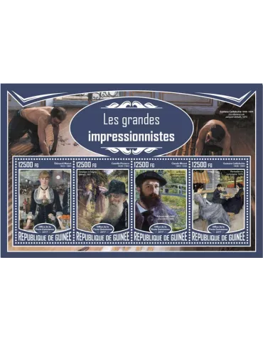 n° 8845/8848 - Timbre GUINÉE Poste