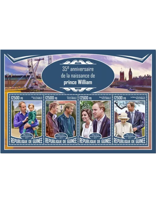 n° 8860/8863 - Timbre GUINÉE Poste